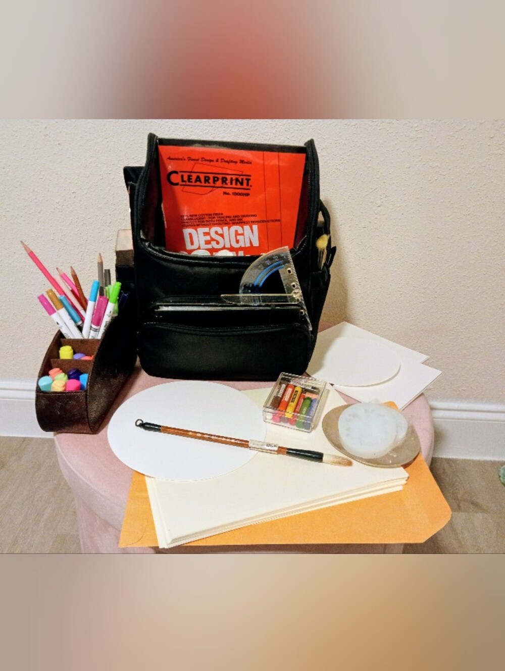 Artists Deluxe Kit/ Starter/ Gift Set + Mighty Bright Clip On light